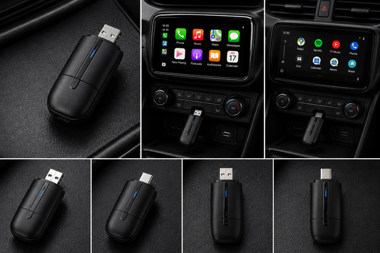 Wireless CarPlay & Android Auto Adapter (USB-A & USB-C)