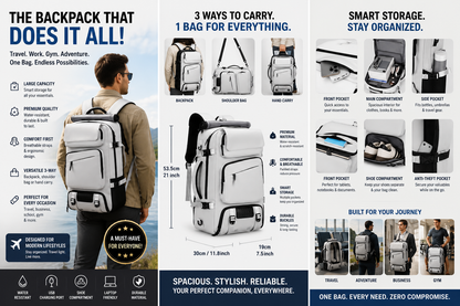 AdventurePro 3-in-1 Travel Backpack