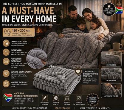 Ultra-Plush Luxury Blanket (180 x 200 cm)