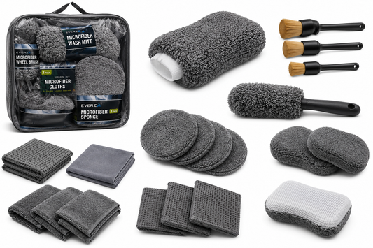 EverZa™ Premium Microfiber Car Detailing Kit